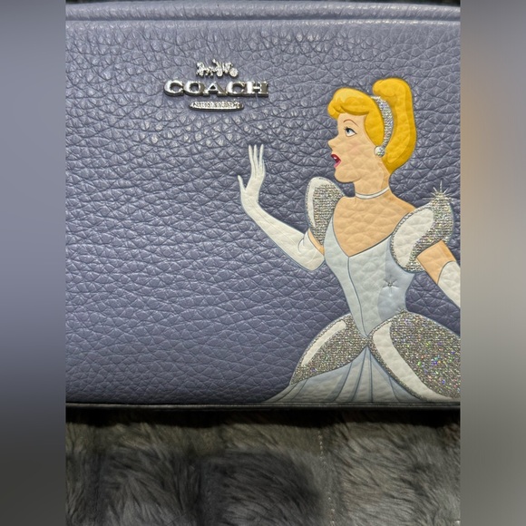 NWT Coach Disney Cinderella cosmetic boxy bag - Picture 5 of 10
